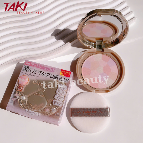 Phấn Phủ Canmake Marshmallow Finish Powder Kiềm Dầu 10g [MP- MO- MB- ML]