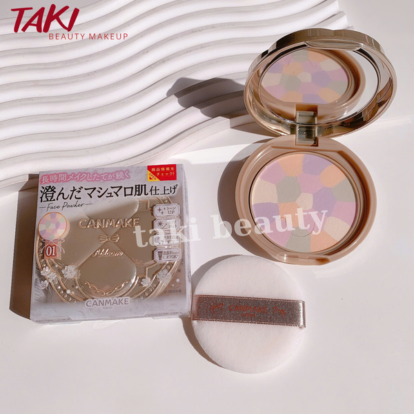 Phấn Phủ Canmake Marshmallow Finish Powder Kiềm Dầu 10g [MP- MO- MB- ML]