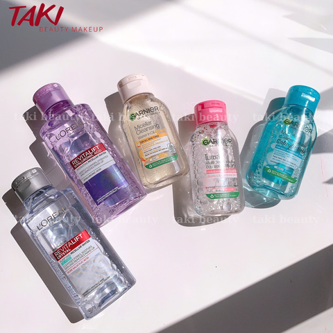 [ Hàng Công Ty-Minisize ] Nước Tẩy Trang Garnier Micellar Cleansing Water 50ml - L'oreal RevitaLift Hyaluronic Acid 95ml