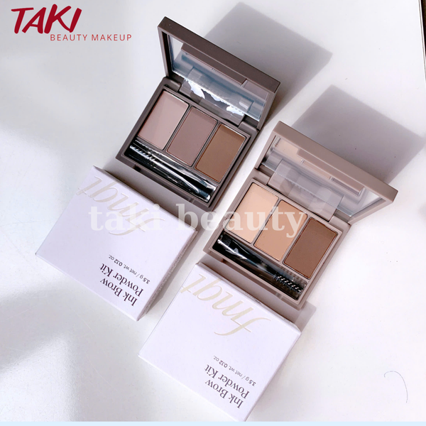 Bột Kẻ Mày The Face Shop Thefaceshop FMGT Ink Brow Powder Kit 3.5g (bột tán mày, phấn mày)