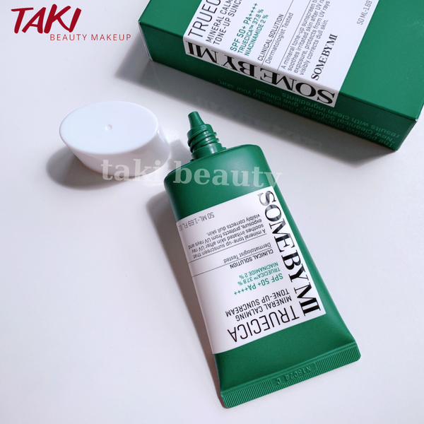 Kem Chống Nắng Some By Mi Truecica Mineral Calming Tone-up Suncream 50ml