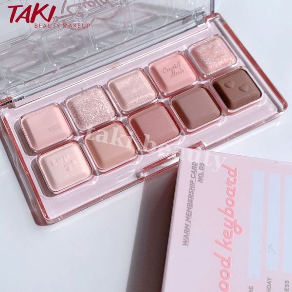 Bảng Phấn Mắt 2 Ô - 10 Ô Lilybyred Mood Keyboard Palette [01 - 02 - 03 - 04 - 05- 06- 07- 08]- Màu Mắt Lilybyred