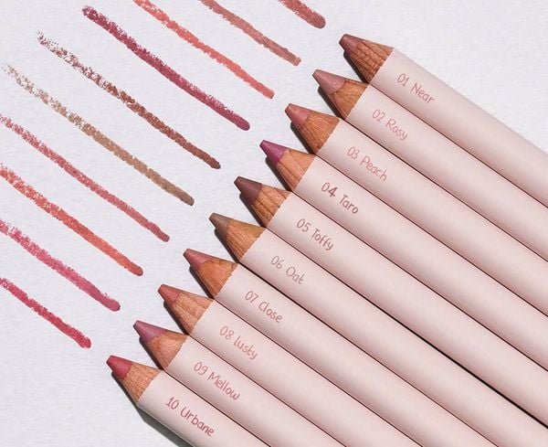 [KÈM ĐỒ GỌT] Chì Kẻ Viền Môi The Saem Cover Perfection Lip Pencil 2g