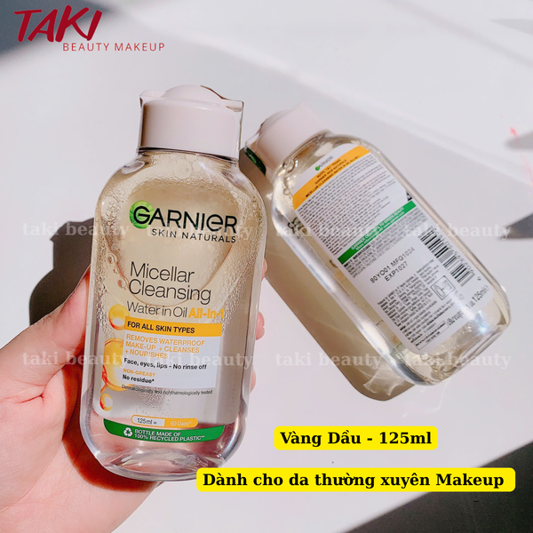 Nước Tẩy Trang Garnier Skinactive 400ml- Nhiều Màu (Pháp)