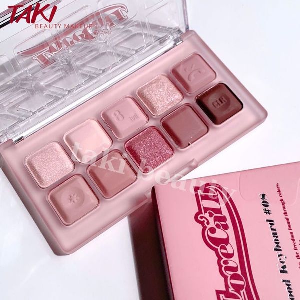 Bảng Phấn Mắt 2 Ô - 10 Ô Lilybyred Mood Keyboard Palette [01 - 02 - 03 - 04 - 05- 06- 07- 08]- Màu Mắt Lilybyred