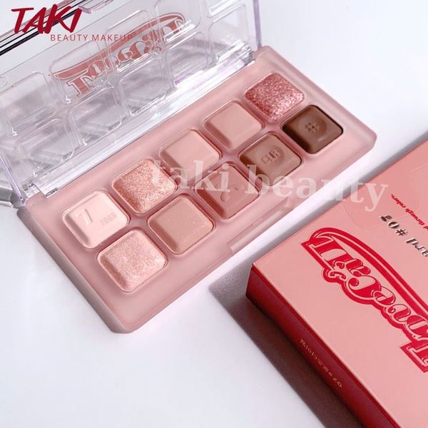 Bảng Phấn Mắt 2 Ô - 10 Ô Lilybyred Mood Keyboard Palette [01 - 02 - 03 - 04 - 05- 06- 07- 08]- Màu Mắt Lilybyred