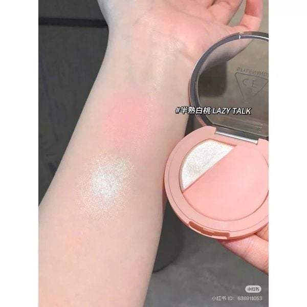 Phấn Má Hồng 3CE Blushlighter Lazy Talk- Slick - Early Now - Middle Hype - What If - Beige Hour -Coral Flush