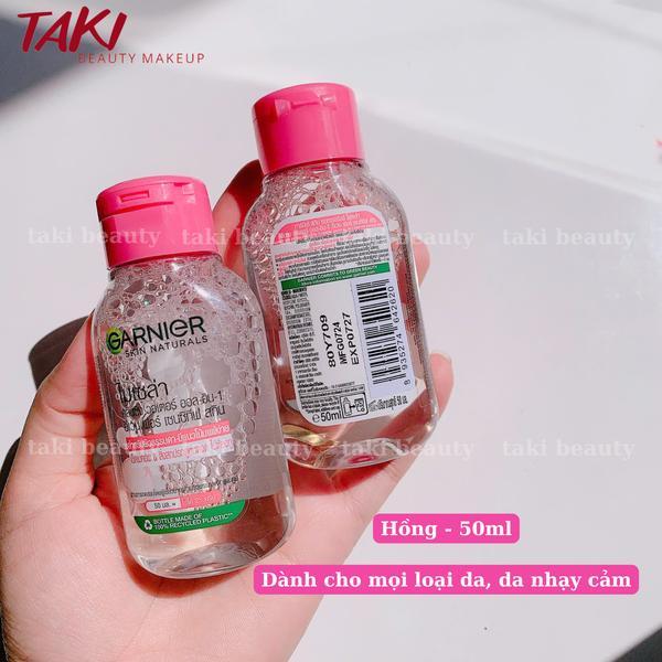 [ Hàng Công Ty-Minisize ] Nước Tẩy Trang Garnier Micellar Cleansing Water 50ml - L'oreal RevitaLift Hyaluronic Acid 95ml