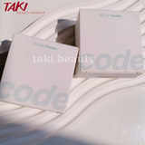  Phấn Phủ Bột Kiềm Dầu Không Màu Code Glokolor Oil Cut Powder 6g 