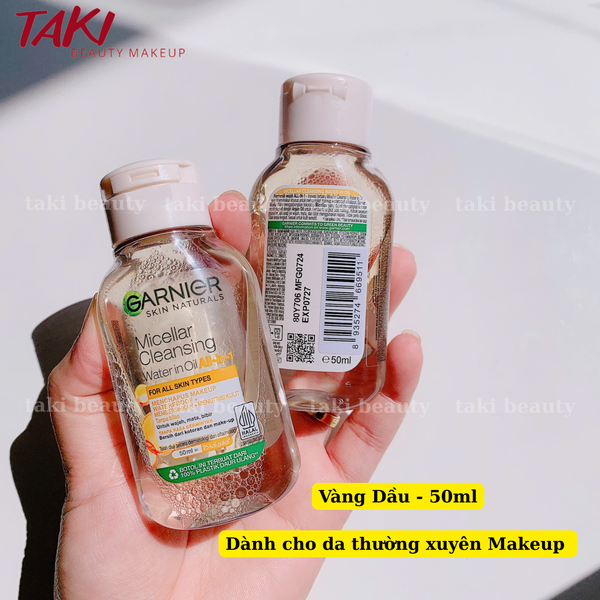 Nước Tẩy Trang Garnier Skinactive 400ml- Nhiều Màu (Pháp)