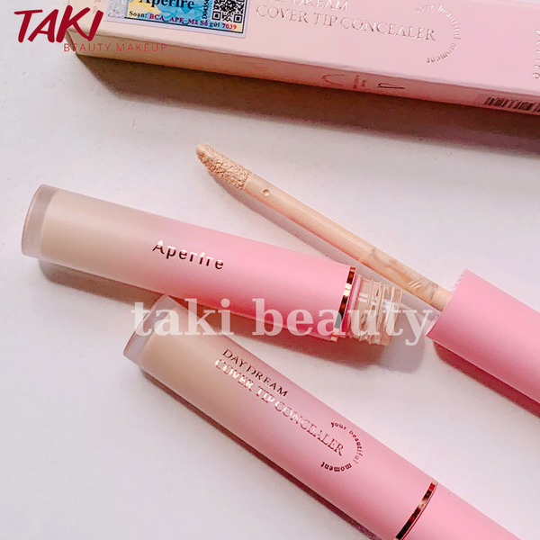 Kem Che Khuyết Điểm Aperire Daydream Cover Tip Concealer SPF30/PA++ 4.5ml