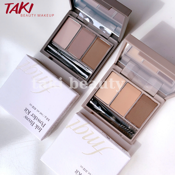 Bột Kẻ Mày The Face Shop Thefaceshop FMGT Ink Brow Powder Kit 3.5g (bột tán mày, phấn mày)