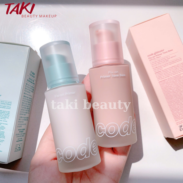 [ Tem LG ] Kem Lót Code Glokolor Kiềm Dầu, Nâng Tông Da Fix-On Primer 30ml