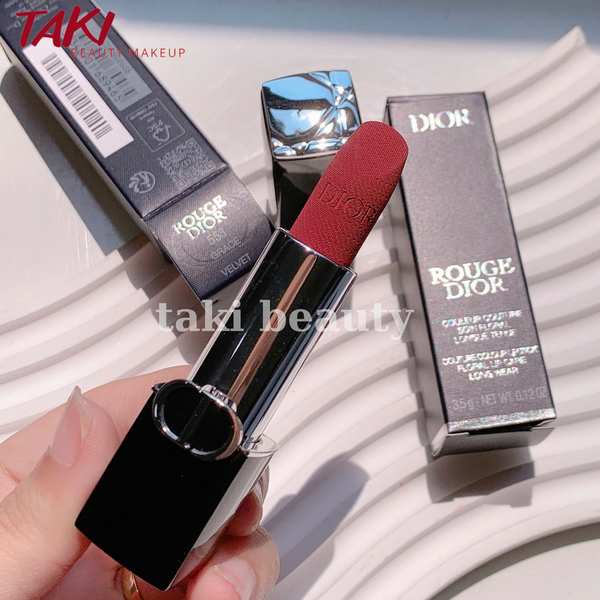 [MẪU MỚI 2024] SON DIOR ROUGE VELVET FINISH FULLSIZE NẮP NAM CHÂM