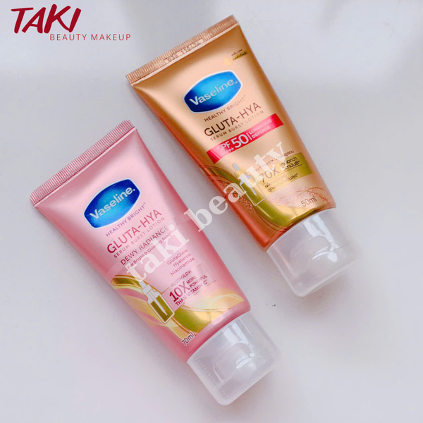 Sữa dưỡng thể ngày và đêm Vaseline Gluta HYA 4X-10X-50X-70X 70 ML - 290ML - 300ML
