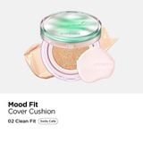 Phấn Nước Peripera Mood Fit Cover Cushion SPF50+ PA++++ 13G - Phiên Bản Soda Cafe