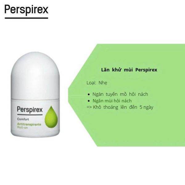 Lăn Khử Mùi Perspirex 20ml