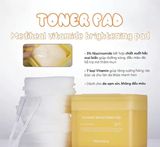 Nước Hoa Hồng Dạng Miếng Toner Pad Mediheal Làm Dịu/ Cấp Ẩm/ Làm Sáng Da/ Tẩy Tế Bào Chết 100 pad