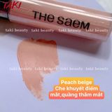  Kem Che Khuyết Điểm The Saem Cover Perfection Tip Concealer SPF28 PA++ 6.5g [mua 2 CKĐ tặng 1 mút mini] 