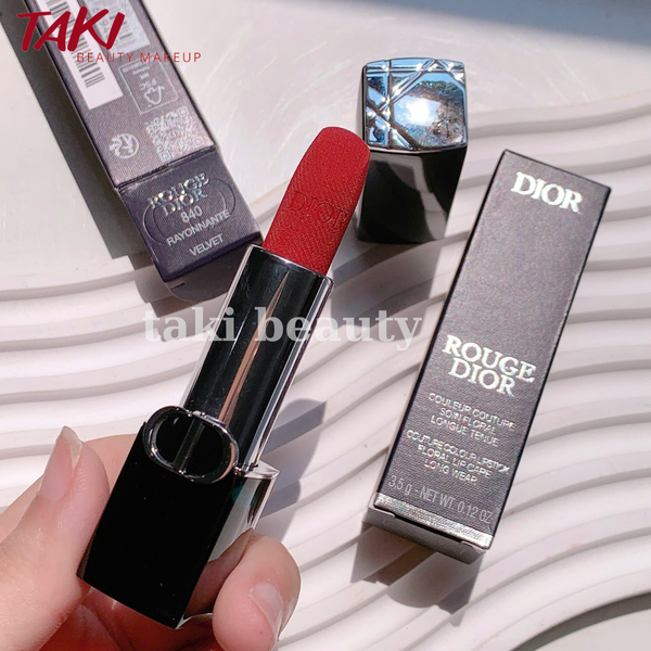 [MẪU MỚI 2024] SON DIOR ROUGE VELVET FINISH FULLSIZE NẮP NAM CHÂM