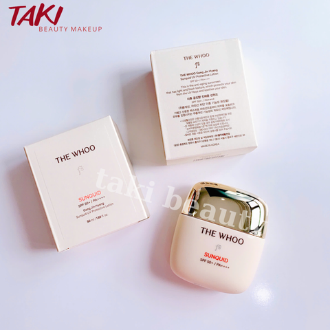 Kem Chống Nắng The Whoo Gongjinhyang Sunquid UV Protective Lotion SPF 50+/PA++++ 50ml