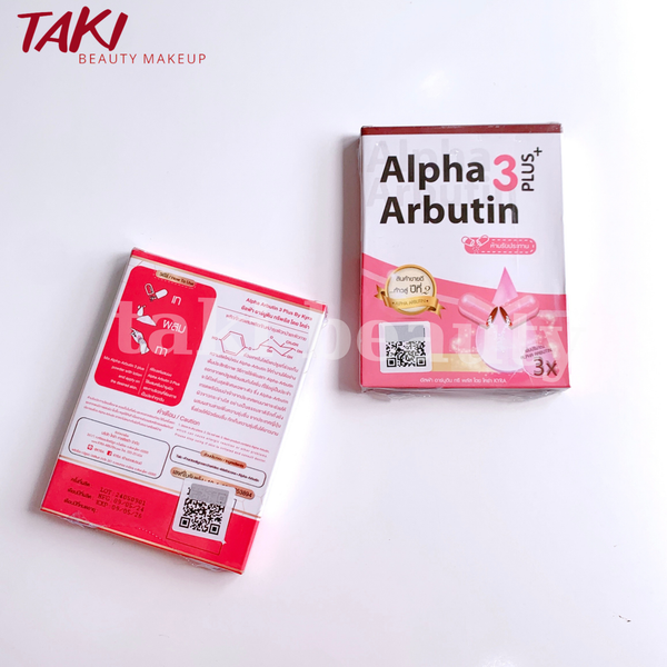 Viên Kích Trắng Alpha Arbutin 3 Plus Ngày và Đêm