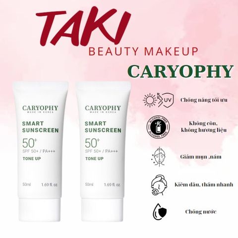 Kem Chống Nắng Nâng Tông Caryophy Smart Sunscreen Tone Up SPF50+/Pa+++ 50ml