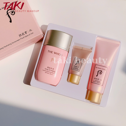 Kem Sữa Chống Nắng The Whoo Gong Jin Hyang Hydrating Sun Fluid SPF50+/ PA+++