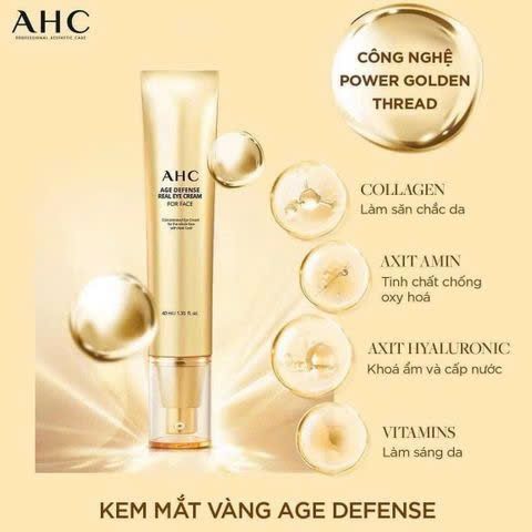 Kem Mắt AHC Eye Defense Real Eye Cream 12ml - 30ml - 40ml