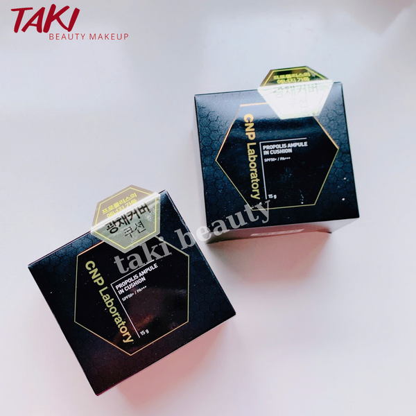 Phấn Nước CNP Laboratory Propolis Ampule In Cushion SPF50+/ PA+++ 15g KÈM lõi #TONE 21