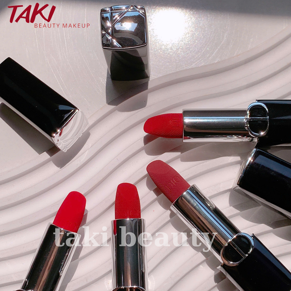 [MẪU MỚI 2024] SON DIOR ROUGE VELVET FINISH FULLSIZE NẮP NAM CHÂM