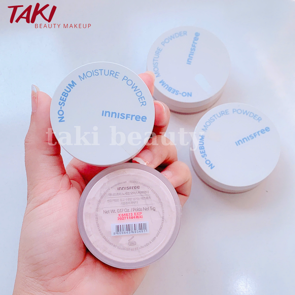 Phấn Phủ Bột Innisfree No Sebum Mineral -MOISTURE - Pore Blur Powder
