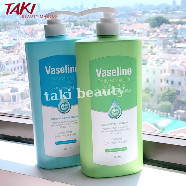 Sữa Dưỡng thể Vaseline 1000ml Body Lotion bản Hàn Quốc