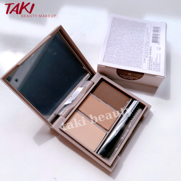 Bột Kẻ Mày The Face Shop Thefaceshop FMGT Ink Brow Powder Kit 3.5g (bột tán mày, phấn mày)