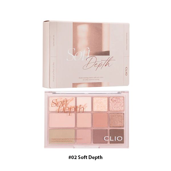 Bảng Màu Mắt Clio 12 Ô Shade & Shadow Palette