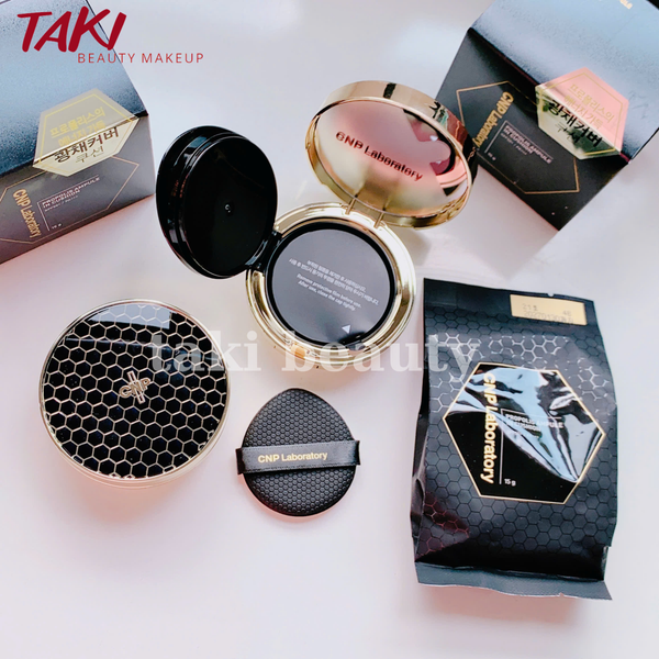 Phấn Nước CNP Laboratory Propolis Ampule In Cushion SPF50+/ PA+++ 15g KÈM lõi #TONE 21