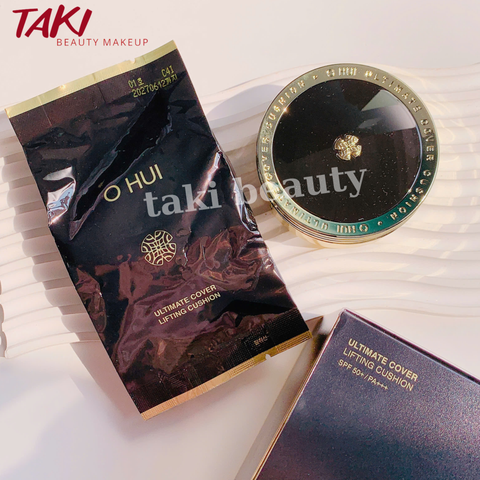 [Kèm Lõi] Phấn Nước Ohui Ultimate Cover Lifting / Satin / Mesh Cushion 15g Căng Mướt Da