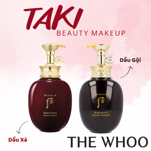 Dầu Gội và Dầu Xả The Whoo Spa Essence Rinse 350ml