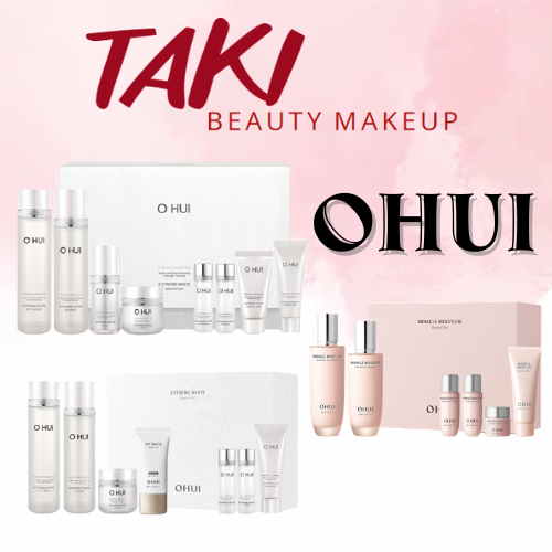 Bộ Dưỡng Trắng Da Chuyên Sâu OHUI Miracle Moisture / Extreme White Special Set Intensive Whitening