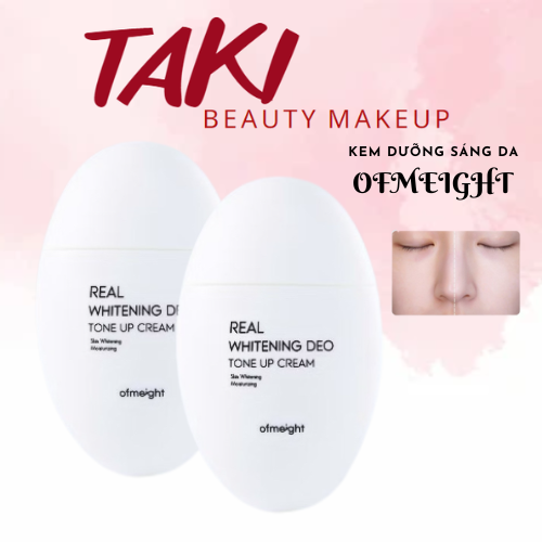 Kem dưỡng Ofmeight Real Whitening Deo Tone Up Cream 50ml