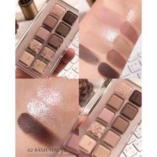 Bảng Phấn Mắt 2 Ô - 10 Ô Lilybyred Mood Keyboard Palette [01 - 02 - 03 - 04 - 05- 06- 07- 08]- Màu Mắt Lilybyred