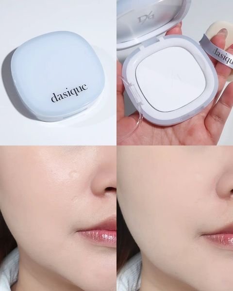 Phấn phủ nén Dasique soft Cotton Powder 4g -ko màu -kiềm dầu