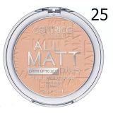 Phấn Phủ Nén Catrice All Matt Shine Control Powder 10g [010- 015- 025- 030]