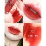 Son Kem Lì 3CE Soft Lip Lacquer [Null Set- Tawny Red - Change Mode]