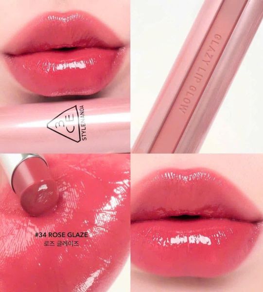 Son Dưỡng Có màu Dạng Thỏi 3ce Glazy Lip Glow (NEW)