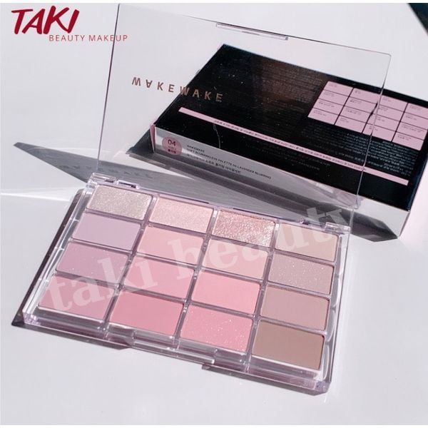 Bảng Mắt WakeMake Soft Blurring 16 Ô 14g