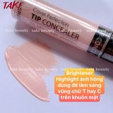  Kem Che Khuyết Điểm The Saem Cover Perfection Tip Concealer SPF28 PA++ 6.5g [mua 2 CKĐ tặng 1 mút mini] 
