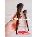  [Cọ Lẻ Đủ Loại] Cọ Trang Điểm Lông Thú Thân Gỗ Lớn- Nhỏ [Khối - Má Hồng - Môi - Mắt] 