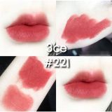 Son Thỏi Lì 3ce Matte Lip Color [218- 219- 220- 221- 222- 229- 230- 231]