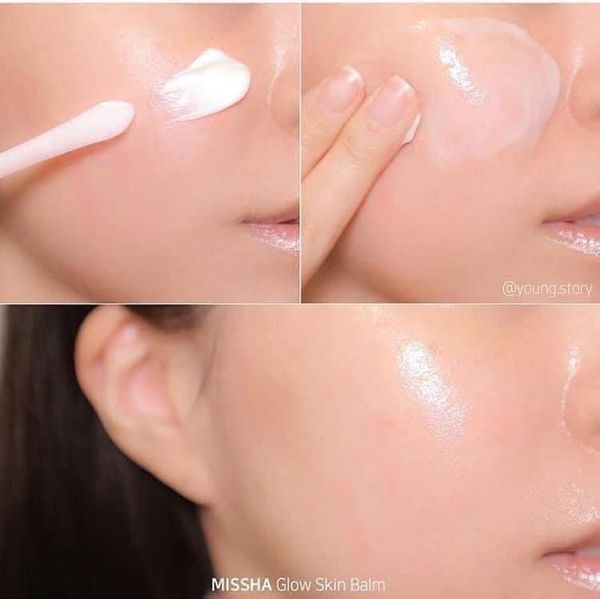 Kem lót dưỡng ẩm trước makeup Missha glow Skin balm 50ml